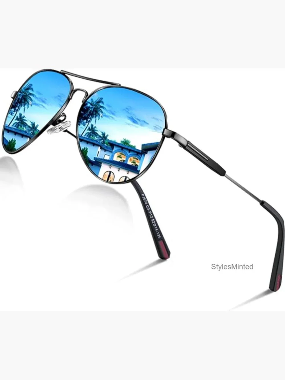 Unisex Polarized Pilot Sunglasses UV Protection Lightweight
